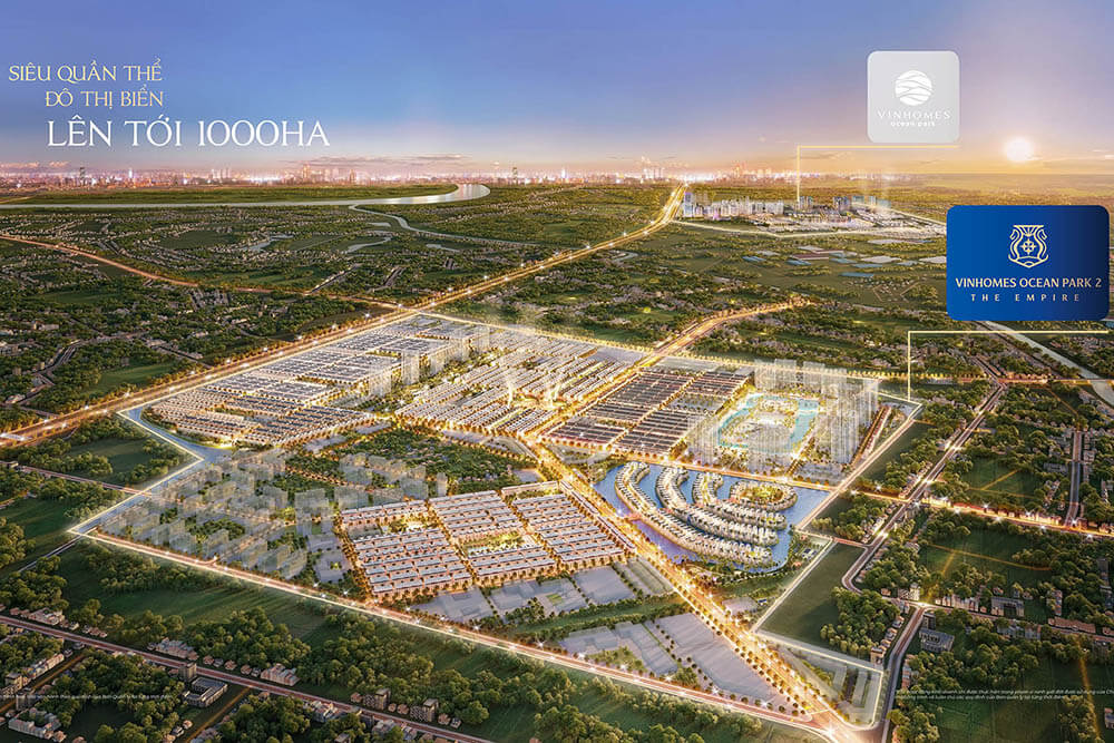 Vị Trí Lumiere Prime Peak – Thông tin chính thức từ masterise homes 3 Phối cảnh khu đô thị Ocean Park 2 (Ocean City) Hưng Yên