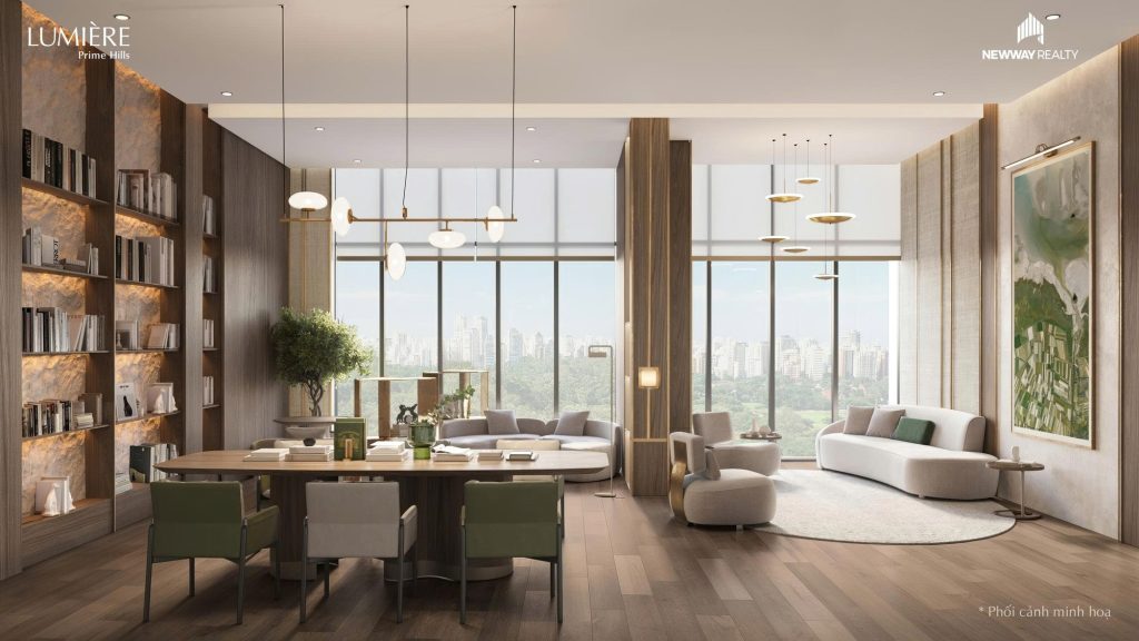 Lumiere Prime Hills 9 Nội thất sang trọng tại căn hộ Lumière Prime Hills